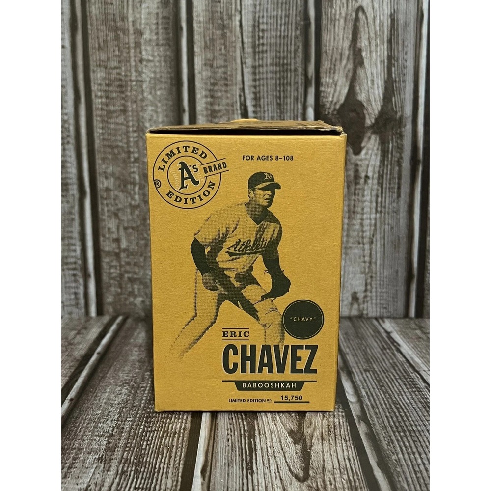 Oakland Athletics 2004 Babooshkah Nesting Dolls Eric Chavez MLB Collectible